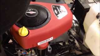 Briggs amp Stratton Intek 155HP OHV first startup [upl. by Sumer]