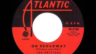 1963 HITS ARCHIVE On Broadway  Drifters [upl. by Esenwahs]