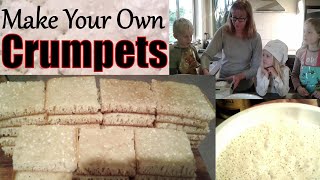 How to make CRUMPETS [upl. by Rosalia]