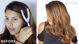 AT HOME BALAYAGE Madison Reed Balayage Kit Review [upl. by Burta217]