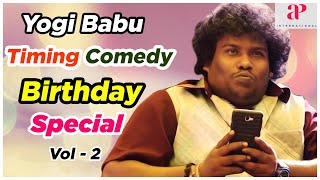 Yogi Babu Birthday Special Comedy Scene  Vol 2  Vishnu Vishal  Kathir  G V Prakash  Manobala [upl. by Strohben]