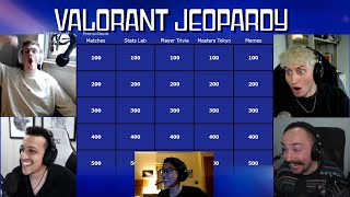 VCT JEOPARDY ft PLAT CHAT VALORANT [upl. by Merth294]