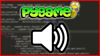 EASY Way to Use SOUNDS in PythonPyGame Projects [upl. by Anairol374]