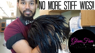 How to Soften a Stiff Old Wig [upl. by Yusem]