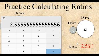 Calculate gear ratios [upl. by Nevuer761]