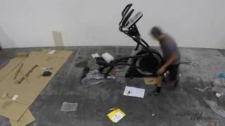 NordicTrack Elite 129T Elliptical Trainer Assembly [upl. by Leakim]