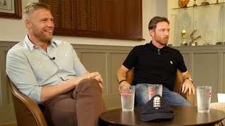 Andrew Flintoff and Ian Bell  Ashes special  2005 memories and more [upl. by Etterraj642]