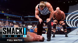 FULL MATCH  The Rock “Stone Cold” amp Undertaker vs Angle Kane amp Rikishi SmackDown Jan 18 2001 [upl. by Noevart]