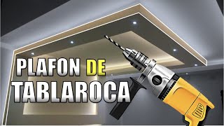 Diseños en plafones de TABLAROCA ¿Cómo se hacen  Remodelación casa VIEJA Episodio 4 [upl. by Aksoyn]