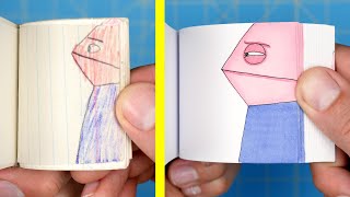 Remaking My First Flipbook 30 YEARS LATER [upl. by Ahsele]