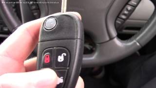 Jaguar X Type Key Fob Battery Replacment  RustySkull Productions [upl. by Arres]