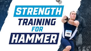 Strength Training For Olympic Hammer Throw [upl. by Aleunamme]