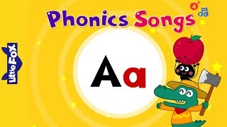 Letter Aa  New Phonics Songs  Little Fox  Animated Songs for Kids [upl. by Aneleh598]