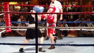 junior boxing match 13 year olds [upl. by Kerred239]