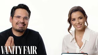 Eva Longoria and Michael Peña Teach You Mexican Slang  Vanity Fair [upl. by Nivrem]