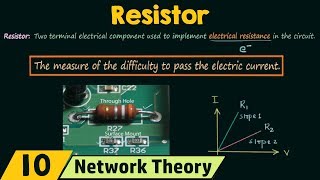 Circuit Elements Resistor [upl. by Kcirdnek466]