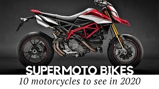 Top 10 Supermoto Bikes for Streets and Track Production Motards of 2020 [upl. by Aspasia794]