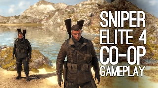 Sniper Elite 4 Gameplay Lets Play Sniper Elite 4 CoOp Xbox One Gameplay [upl. by Cooe]