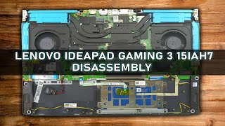 Lenovo Ideapad Gaming 3 15 2022 Review  Disassembly and upgrade options [upl. by Orsino]