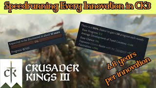 I Researched Every Innovation by 1270  Speedrunning the Tech Tree in CK3 [upl. by Alli]