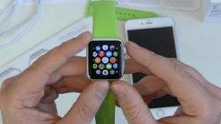 Apple Watch einrichten und erster Eindruck [upl. by Rodmur]