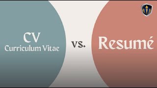 Curriculum Vitae vs Resume Whats The Big Difference [upl. by Nyledaj]