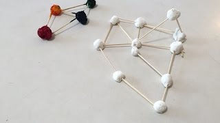 How To Make A Molecule Model  Science For Kids [upl. by Kcor847]