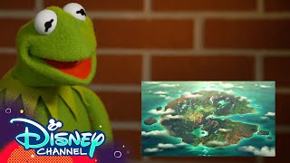 Kermit Reacts to Amphibia 🐸  Amphibia  Disney Channel [upl. by Claudy31]