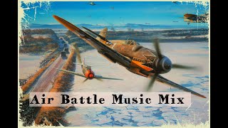 Epic Air Battle  Dogfight Music Mix [upl. by Tiras906]