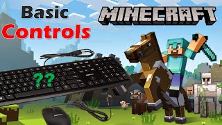 MINECRAFT basic controls [upl. by Leimaj]