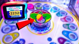 I WON DOUBLE MONSTER JACKPOTS AT THE ARCADE MUST SEE [upl. by Ytsenoh320]