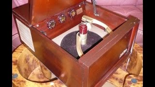 1950s Phonograph Record Player Guitar Amp Conversion [upl. by Hattie570]