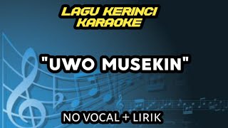 Lagu kerinci karaoke quotUWO MUSEKINquot  NO VOCAL  LYRICS [upl. by Audry]