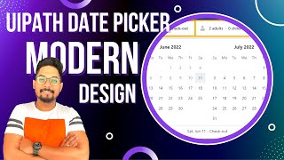 Uipath Date Picker Latest Dynamic Design [upl. by Plank]