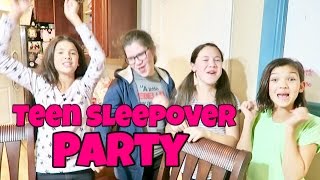 EPIC TEEN AND TWEEN SLEEPOVER PARTY [upl. by Fechter]