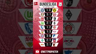 17Spieltags der 1Bundesliga [upl. by Erdrich]