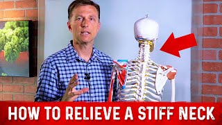 Stiff Neck Relief Exercises – Dr Berg [upl. by Haidebez]