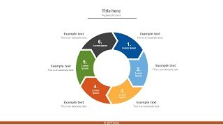 How to create a Circular Flow Diagram in PowerPoint [upl. by Lexis]