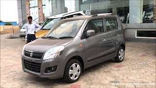 Maruti Suzuki Wagon R VXi 2017  Reallife review [upl. by Lumpkin]