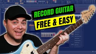 Easily Record Guitar in Cakewalk Tutorial [upl. by Standley]