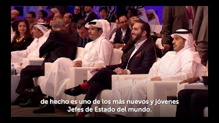 Nayib Bukele’s closing speech at the Doha Forum  Discurso de Nayib Bukele en el Foro de Doha [upl. by Biancha]