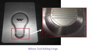 Wheel Tool Emboss Application in Punch Press [upl. by Iz]