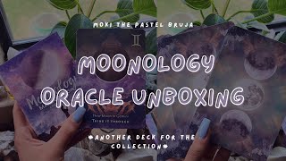 Moonology Oracle Deck Unboxing￼ [upl. by Nnairrek]