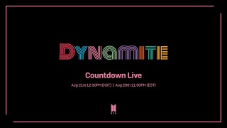 BTS 방탄소년단 Dynamite Countdown Live ENG [upl. by Alyos]