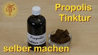 PropolisTinktur selber machen [upl. by Terhune113]