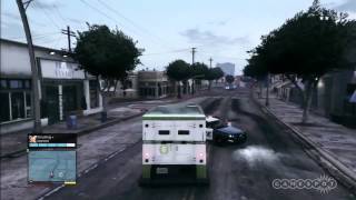 GTA V  Armored Truck Robbery Gruppe 6 [upl. by Nova]