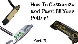 How To Restore And Customize Your Putter Part 1 [upl. by Lyrradal]