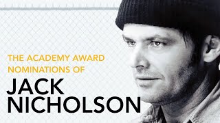 Jack Nicholson  All Oscar Nominations [upl. by Anotyal]