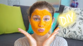 DIY  Test du Masque au Curcuma [upl. by Orlosky680]