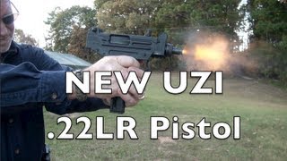 New UZI 22LR Pistol Shooting Review [upl. by Niajneb]